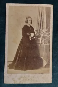 Altes Foto Frauenportrait Adel Familie De Germelier C.D.V. - Bild 1 von 2