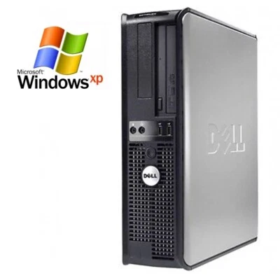 Dell Optiplex 780 DT 4GB RAM 500GB Windows XP Pro SP3 32Bit Desktop Computer PC - Image 1 of 4
