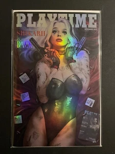Shikarii Harley Quinn Cosplay Hardlee Thinn Playtime Nov,2022 Ap 5 Trade Foil - Picture 1 of 1