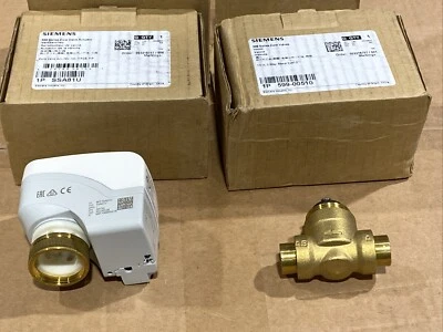 Siemens 599 Series Zone Valve Actuator Assembly SSA81U / 599-0510 New - Image 1 of 4