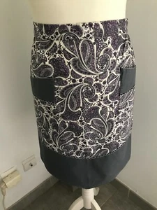 Tablier vintage coton cachemire, années 1960, réf 14 - Imagen 1 de 4