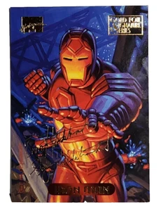 1994 Marvel Masterpieces Gold Signature Hildebrandt #56 Iron Man - Bild 1 von 4