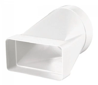 Adapter Übergangstück Verbinder Flachkanal Rundrohr dalap Ø150mm/220x90mm 970