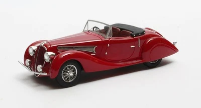 ,MATRIX SCALE MODELS, DELAHAYE 135MS GSR Figoni Falaschi rojo 1939, 1/43, MTX... - Imagen 1 de 4