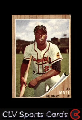 Milwaukee Braves Lee Maye #518 Topps Baseball Excellent - Image 1 of 2
