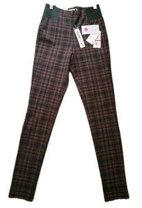 William Rast Damen Seattle Karo Stretch Karo Hose Gr.XS Neu mit Etikett - Bild 1 von 6