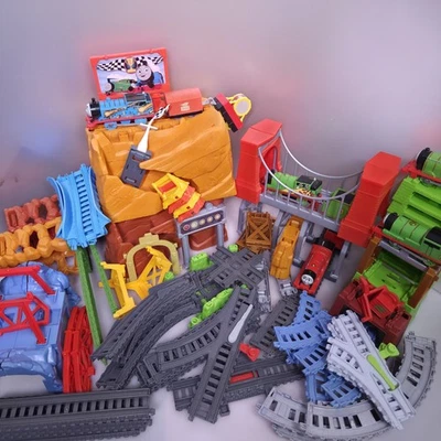 HUGE Lot Thomas & Friends TrackMaster 100+ Pcs Motorized Engines Percy Thomas... - Image 1 of 4