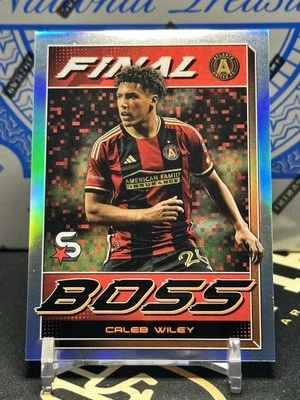 2024 Topps MLS Superstars - Final Boss #FB-3 Caleb Wiley REFRACTOR - Image 1 of 2