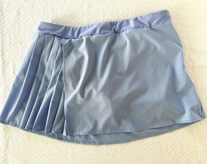 Avia plissierter Damen großer Tennis Golf Pickleball Rock Skort hell staubblau - Bild 1 von 9