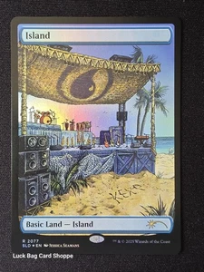 Island (2077) (Rainbow Foil) Secret Lair Drop Foil - Picture 1 of 1
