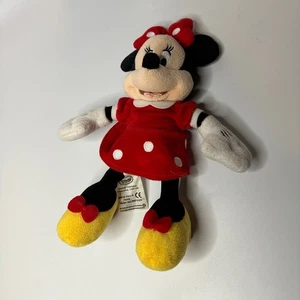 Disney Collection Minnie Mouse Plüsch rot-weiß gepunktet gelbe Schleife groß - Bild 1 von 6