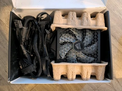 CORSAIR RM850x Fully Modular Low-Noise ATX PSU Cybenetics Gold -NOT WORKING- - Image 1 of 2