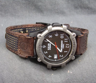 Men's TIMEX "Expedition" Watch w/ Backlight & New Battery - Works Great! -f016 - image 1 of 4