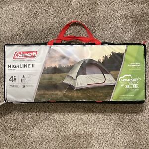 Coleman Highline II  4-person Dome Tent 9' x 7' - Gray (2000030934)