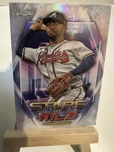 2023 Topps Chrome #SMLBC-29 Stars of MLB - Ozzie Albies - Atlanta Braves - Picture 1 of 4