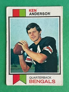 Ken Anderson 1973 Topps Rookie Football Card #34 - Cincinnati Bengals RC - Picture 1 of 2