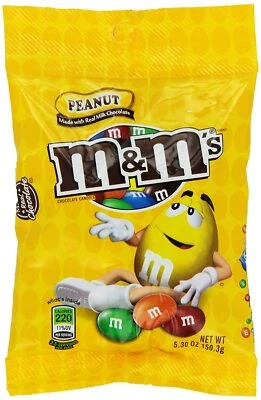 M&M Mars Peanut, 5,30 onzas [paquete de 6] Foto 1 de 3