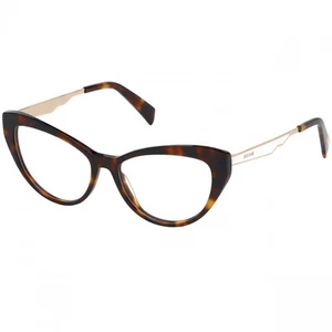 Just Cavalli JC0881 054 Tortoise Plastic Cat Eye Eyeglasses Frame 52-15-140 RX - Picture 1 of 3