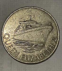 "The Sportsman London" Queen Elizabeth II Vintage Casino Token / Chip / Coin - Picture 1 of 2