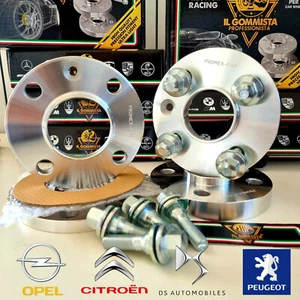 KIT 4 DISTANZSCHEIBEN 12+20 4x108 65.1 + BOLZEN MIT UNTERLEGSCHEIBE FÜR CITROEN C2,C3,C4,C5 - Bild 1 von 5