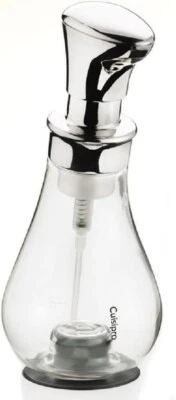 Cuisipro Kitchen or Bath Foam Pump Soap Liquid Dispenser Suction Cup Chrome NEW - Image 1 of 4