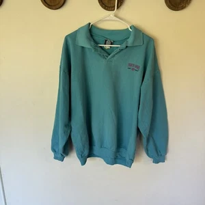 Vintage 80’s/ 90’s North Shore Lake Tahoe Embroidered Pullover Collared Shirt XL - Bild 1 von 14