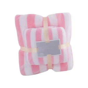 Bath Towel Set Dry Bath Towels, Coral Velvet Soft Absorbent Bath Towels1830 - Picture 1 of 7