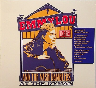 Emmylou Harris And The Nash Ramblers -At The Ryman CD *SEALED READ* 2017 Foto 1 de 2