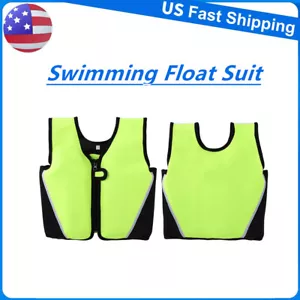 Child Swimming Float Suit Swim Vest Jacket For Kids 1-6 Years(Light Green L) MEC - Picture 1 of 11