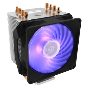 CoolerMaster Hyper H410R RGB LED PWM Fan CPU Cooler Intel LGA 1200/1151 AMD AM4 - Picture 1 of 5