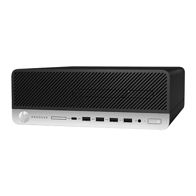 HP ProDesk 600 G3 SFF Intel Core i5-6500 3.20GHz 8GB RAM 240GB SSD Windows 10 PC - Image 1 of 4