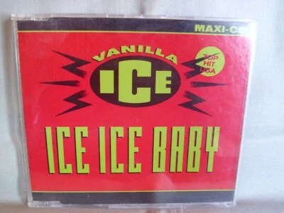 Vanilla Ice- Ice Ice Baby- 3-Track-MCD- EMI 1990- Made in Germany WIE NEU - Bild 1 von 2