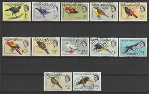 BRITISH HONDURAS 1962 SG 202/213 GEBRAUCHT - Bild 1 von 1