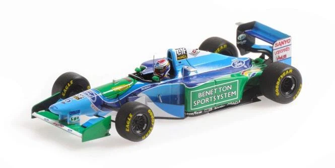 Minichamps 1:43 BENETTON FORD B194 - JOS VERSTAPPEN - BELGIAN GP 1994 - Bild 1 von 1