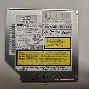 #26 Toshiba TS-L532M Notebook IDE DVD+RW Drive HP 390591-8C0, 412372-001 - Picture 1 of 4