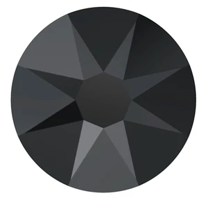 JET BLACK 12ss 3mm IHC Austrian 2088 ss12 Crystal Flatback Rhinestones 144 pcs - Picture 1 of 5