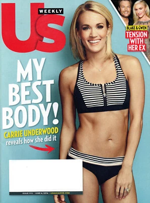 US WEEKLY Magazine June 6 2016 Carrie Underwood Blake Shelton Gwen Stefani Diets - Image 1 of 2