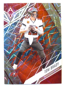 Tarjeta Panini Phoenix 2022 Tom Brady Fire & Ice Lazer #65 Buccaneers 13/50 SSP!! - Imagen 1 de 2