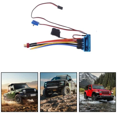 120 A ESC Bürstenloser Sensored Brushless Drehzahlregler für 1/10,1/8 Auto Boot - Bild 1 von 4