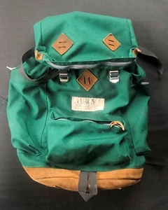 Vintage Class 5 Mountaineering Equipage Backpack. Made in USA. Canvas/Leather. - Picture 1 of 12