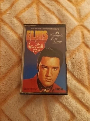 In Love With Elvis 1982 RCA Cassette.  18 Romantic Love Songs. RAREISH? - Image 1 of 4