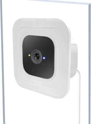 2 Pack Window Mount Compatible with  Mini Indoor,Adhesive Camera White - Image 1 of 4