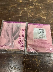 Silkies Toe-to-waist Sheer Pantyhose 080601 Lot Of 2 NOS Packs Vintage 2003 - Picture 1 of 2
