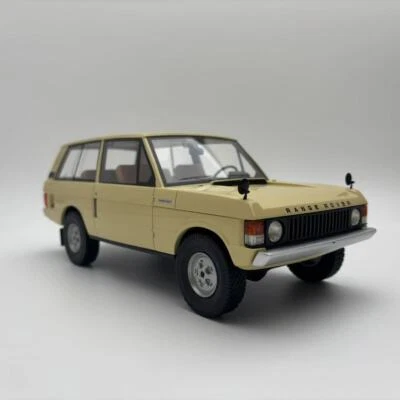 BOS 1:18 Range Rover Suffix A modelo de coche resina amarilla inabrible oferta especial Foto 1 de 4