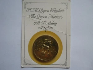 1990 Queen Mothers 90th Birthday Five Pound £5 Royal Mint blister pack - Picture 1 of 2