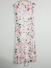 [ WITCHERY ] Womens Shutter Floral Tiered Maxi Dress | Size AU 14