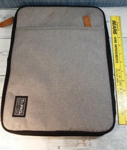 PKG Digital Carry Goods Zip Around Gray Laptop Case Padded - Picture 1 of 7