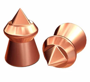 Gamo 632282154 Luxor CU Sharp Pyramid Hunting Pellets 0.22 Caliber 100 Count - Picture 1 of 1