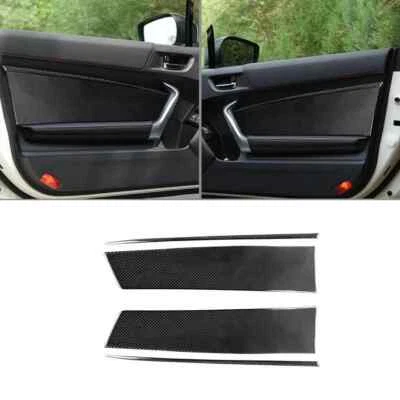 Накладка на внутреннюю дверную панель из настоящего углеродного волокна для Subaru BRZ для Toyota 86 16-20 - Изображение 1 из 4