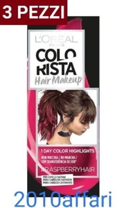 L'Oreal Paris Colorista Hair Makeup 1 Day Color 30 ml Raspberryhair - 3 Pezzi - Imagen 1 de 1